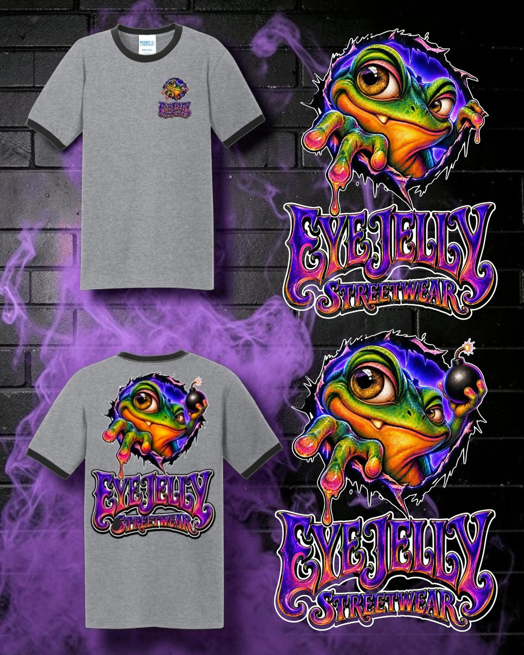 FEELING FROGGY™ RINGER TEE