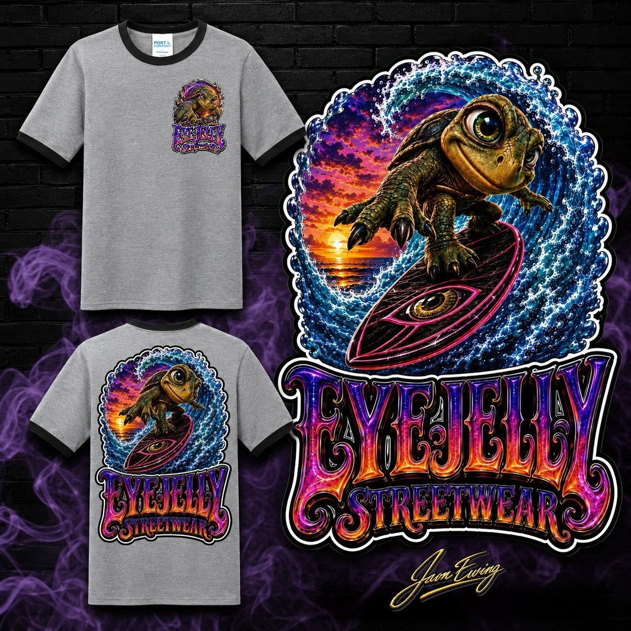 JELLY WAVE™ RINGER TEE