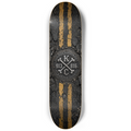 KC JELLYSTREET 2026 skateboard deck featuring cracked asphalt and Kansas City 913/816 street-art details