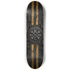 KC JELLYSTREET 2026 skateboard deck featuring cracked asphalt and Kansas City 913/816 street-art details