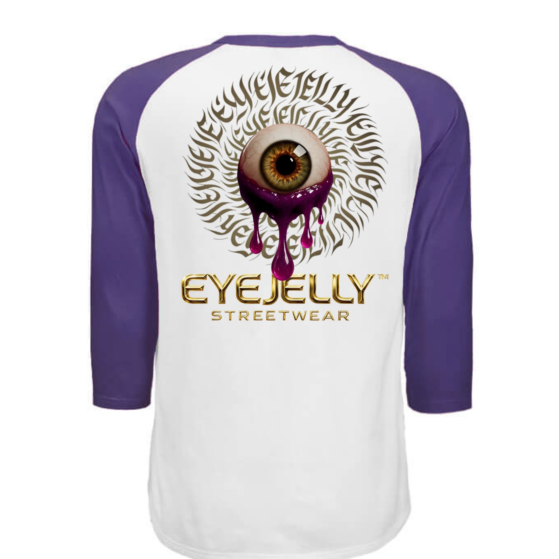 WHITE / PURPLE - BACK