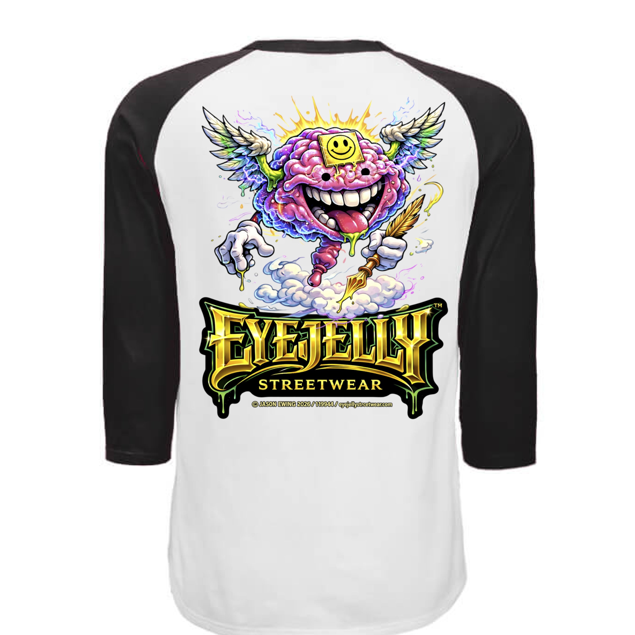 WHITE / BLACK - BACK