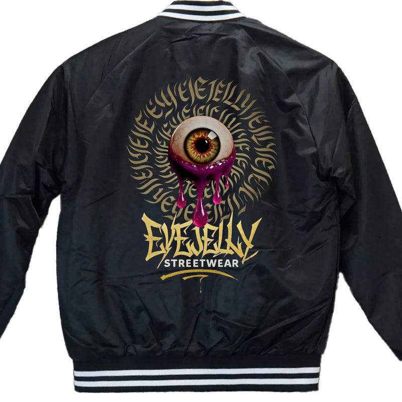 EYEJELLY ORIGIN jacket by Jason Ewing - Black back artwork