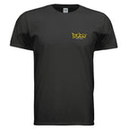 DREAMZ graphic T-shirt by Jason Ewing - Black front view