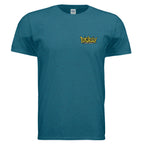DREAMZ graphic T-shirt by Jason Ewing - Antique Sapphire front view