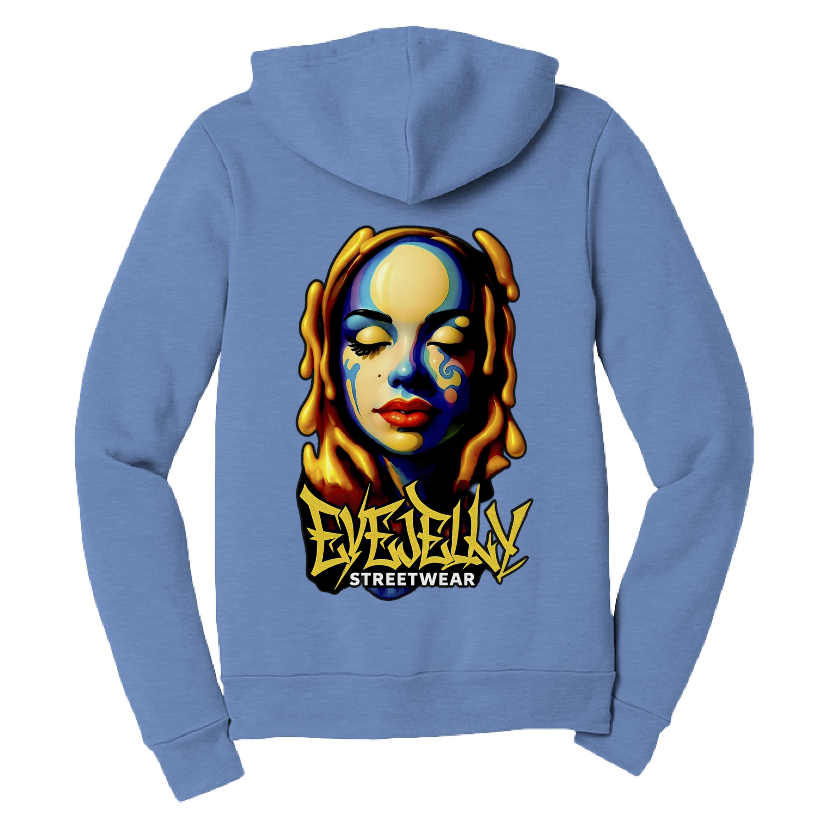 Heather Columbia Blue - BACK