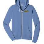 DREAMZ hoodie by Jason Ewing - Heather Columbia Blue front view