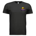 DEATH SMILEZ graphic T-shirt by Jason Ewing - Black front view