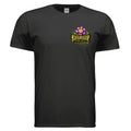 HONEY DRIPPER graphic T-shirt by Jason Ewing - Black front view