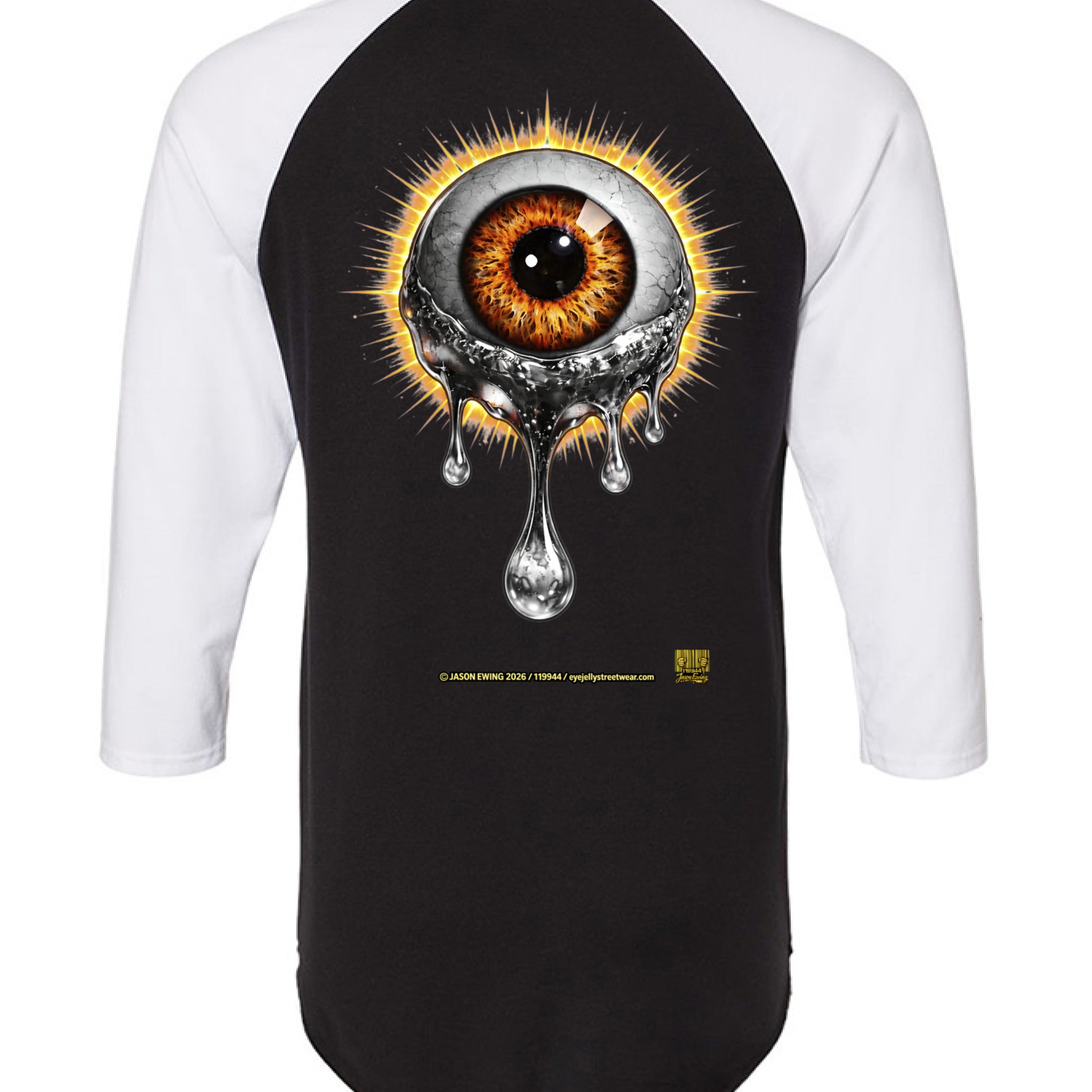 BLACK INK/ WHITE - BACK
