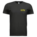 FREYJA graphic T-shirt by Jason Ewing - Black front view