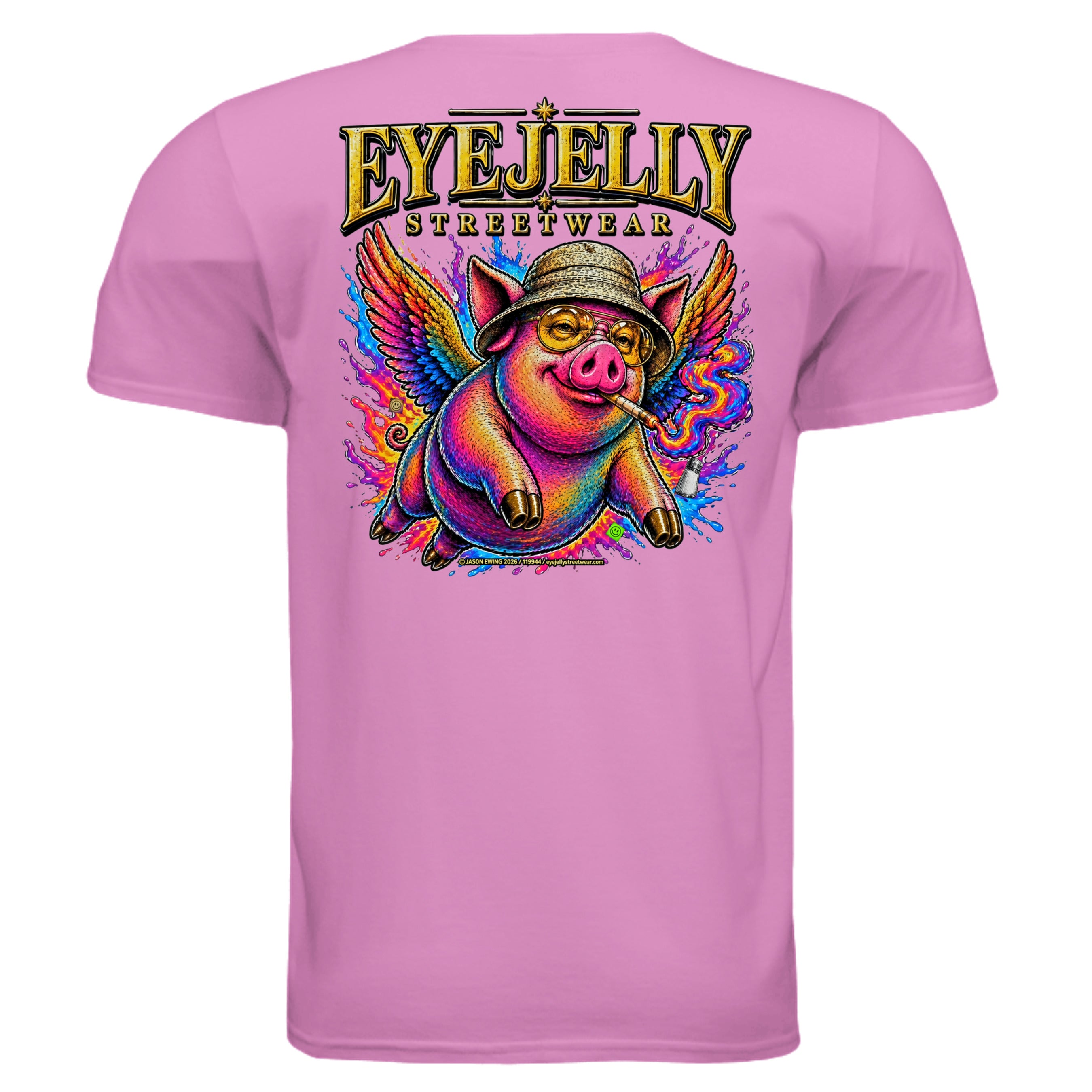 Heather Radiant Orchid - G640 - BACK