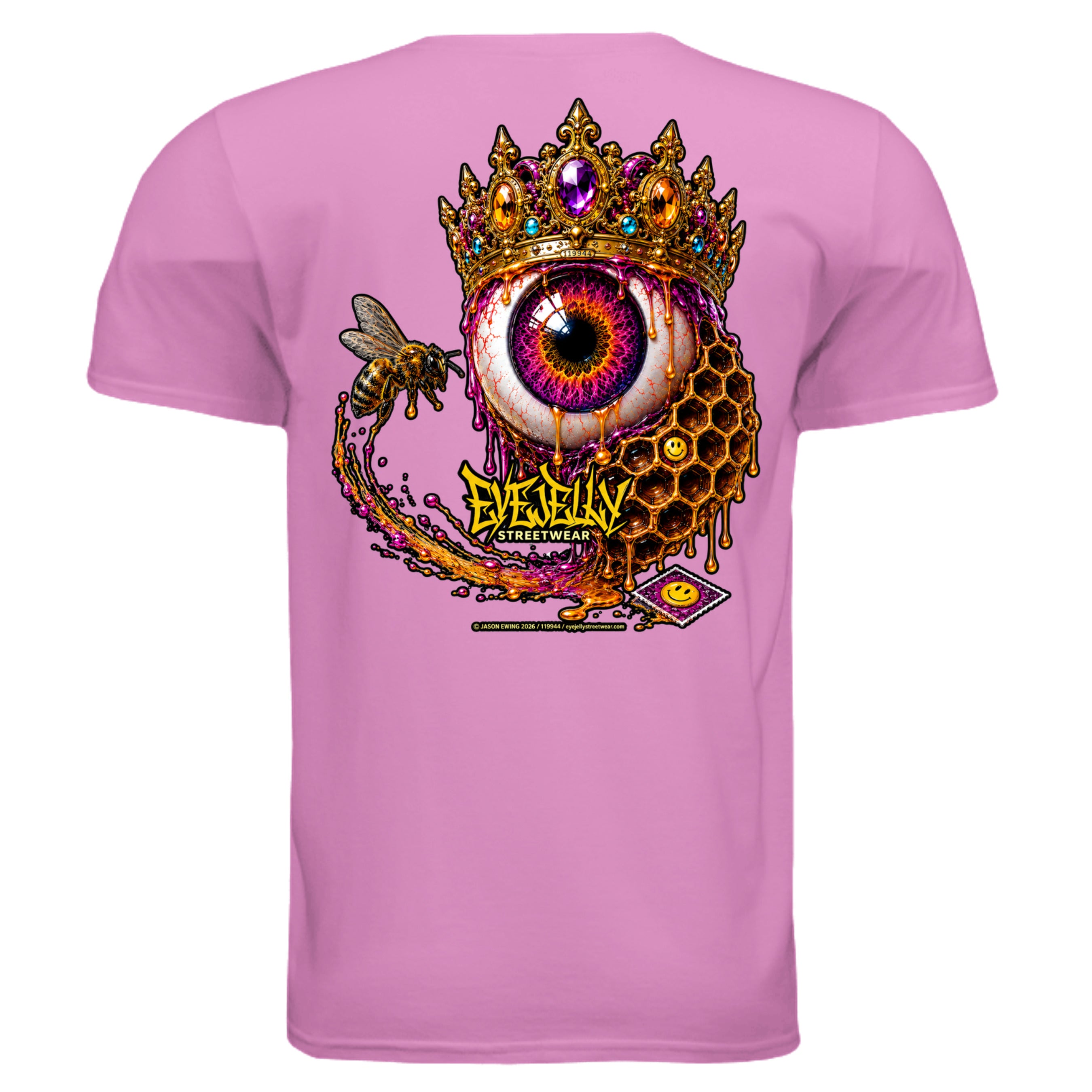 Heather Radiant Orchid - G640 - BACK
