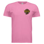 JELLY CROWN graphic T-shirt by Jason Ewing - Azalea front view