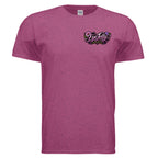 SLOW BLOOM graphic T-shirt by Jason Ewing - Antique Heliconia front view