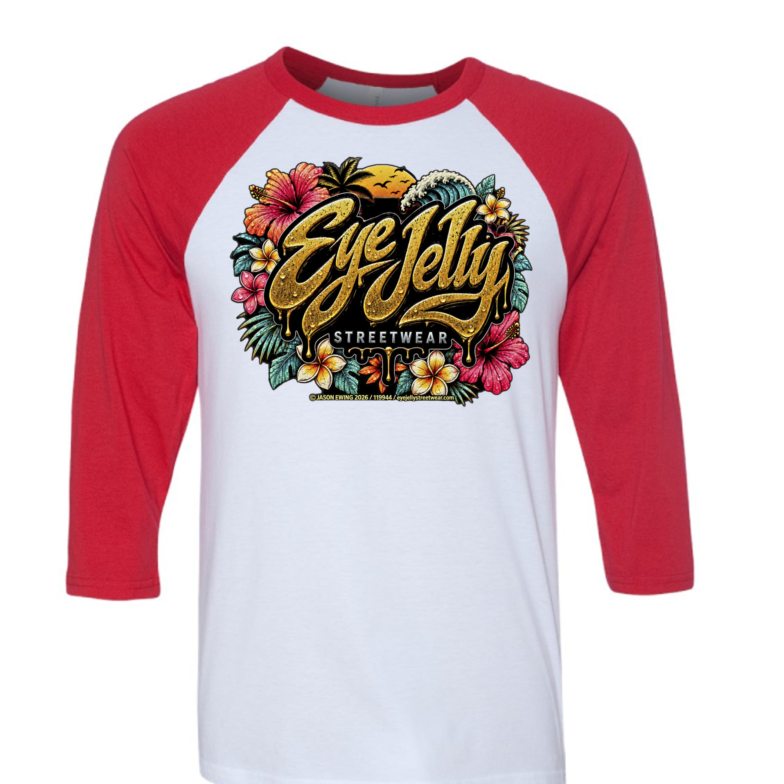 WHITE/RED - 3200 - FRONT