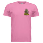 EYEJELLY ANCHOR graphic T-shirt by Jason Ewing - Azalea front view