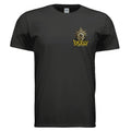 EYEJELLY ANCHOR graphic T-shirt by Jason Ewing - Black front view