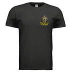 EYEJELLY ANCHOR graphic T-shirt by Jason Ewing - Black front view