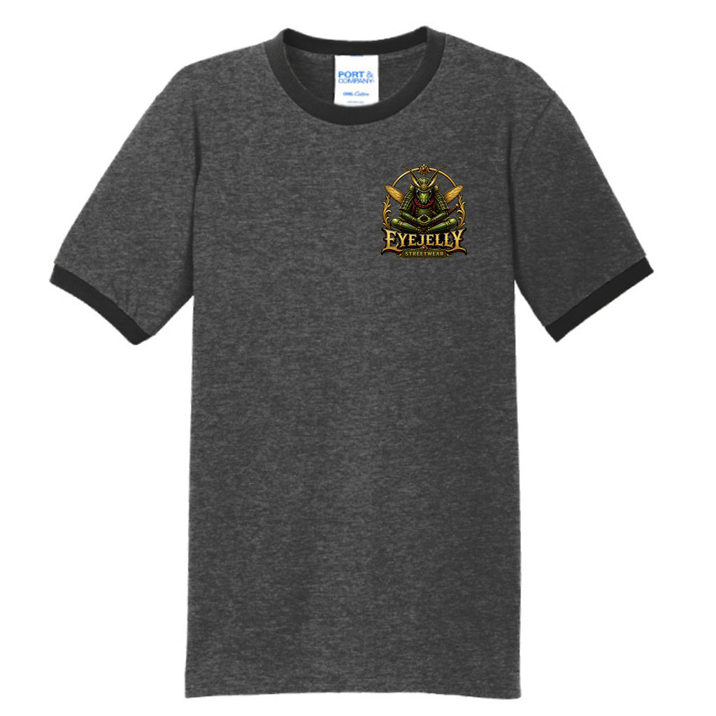 Dark Heather Grey/ Jet Black - PC54R - FRONT