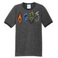 Dark Heather Grey/ Jet Black - PC54R - FRONT