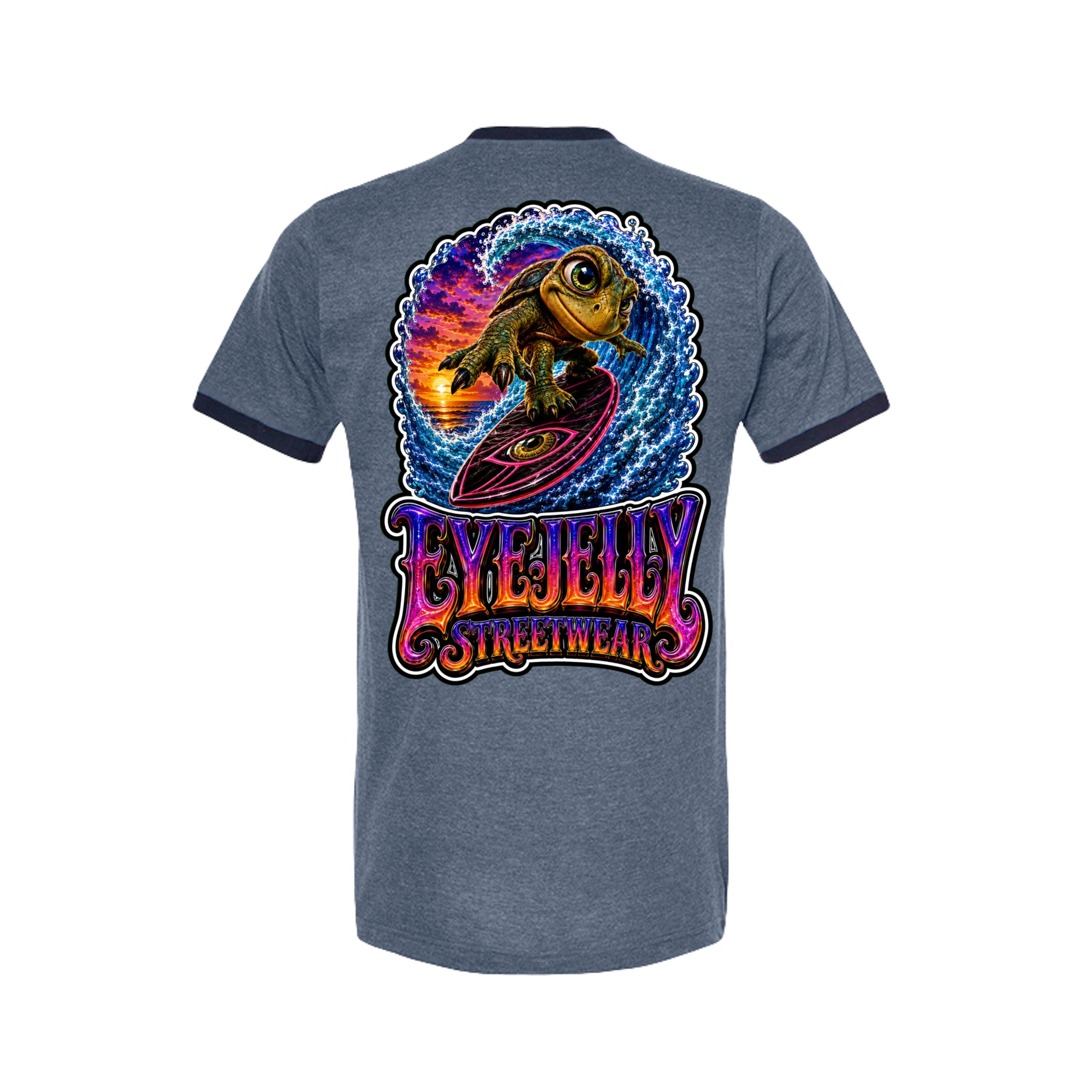 JELLY WAVE™ Ringer Tee back view