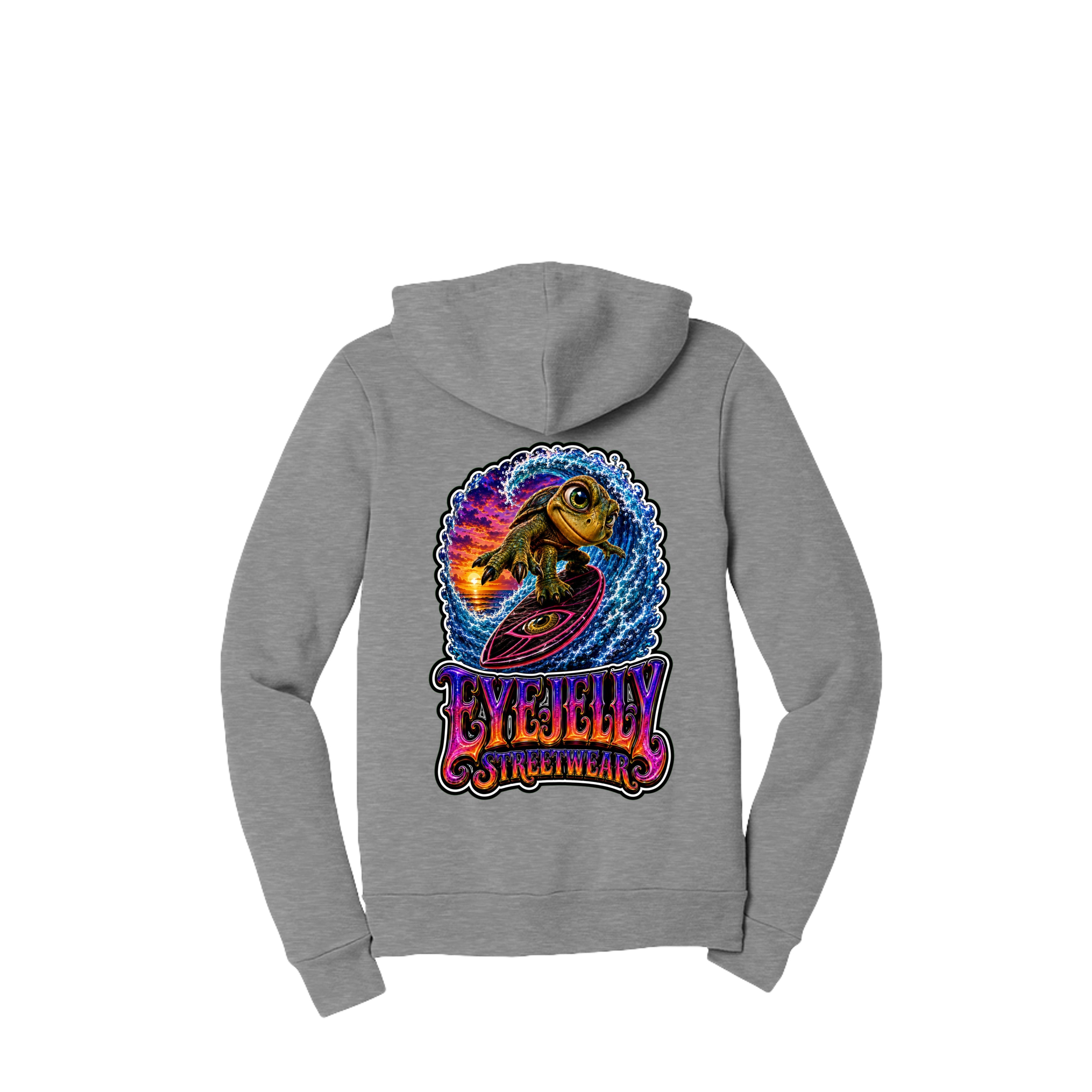 JELLY WAVE™ Zip-Up Hoodie back view