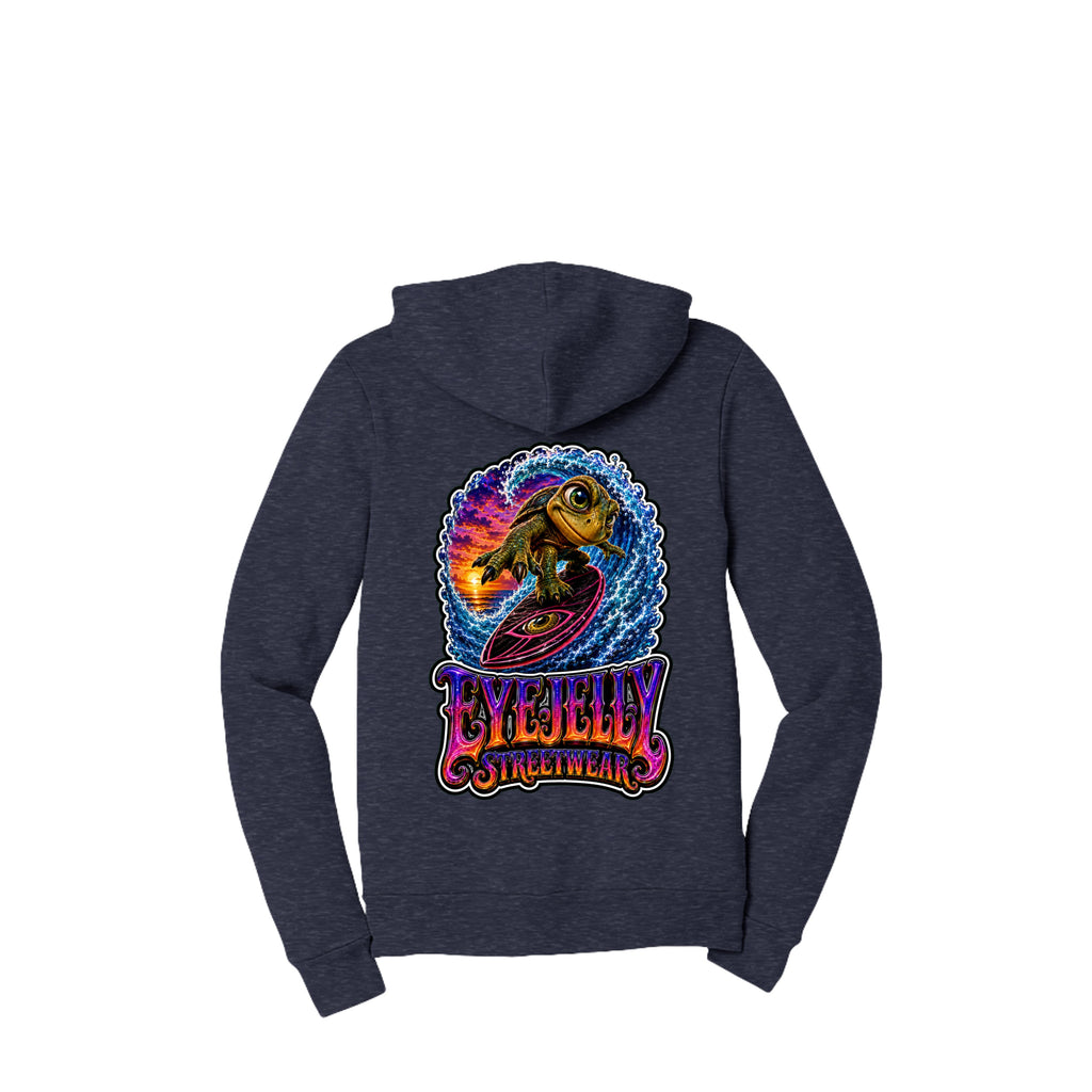 JELLY WAVE™ Zip-Up Hoodie back view