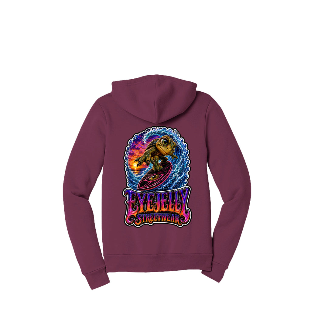 JELLY WAVE™ Zip-Up Hoodie back view