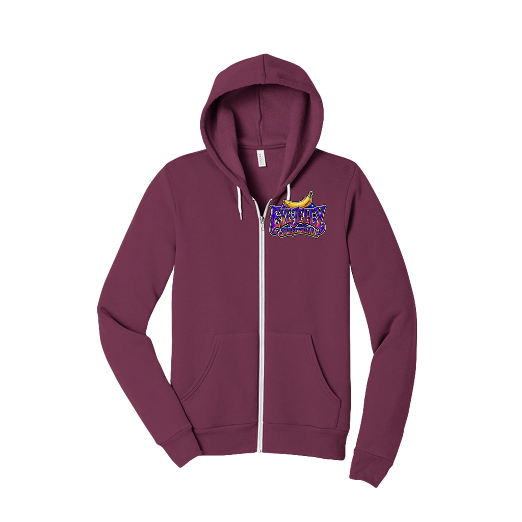 SPACE MONKEY™ Zip-Up Hoodie front view
