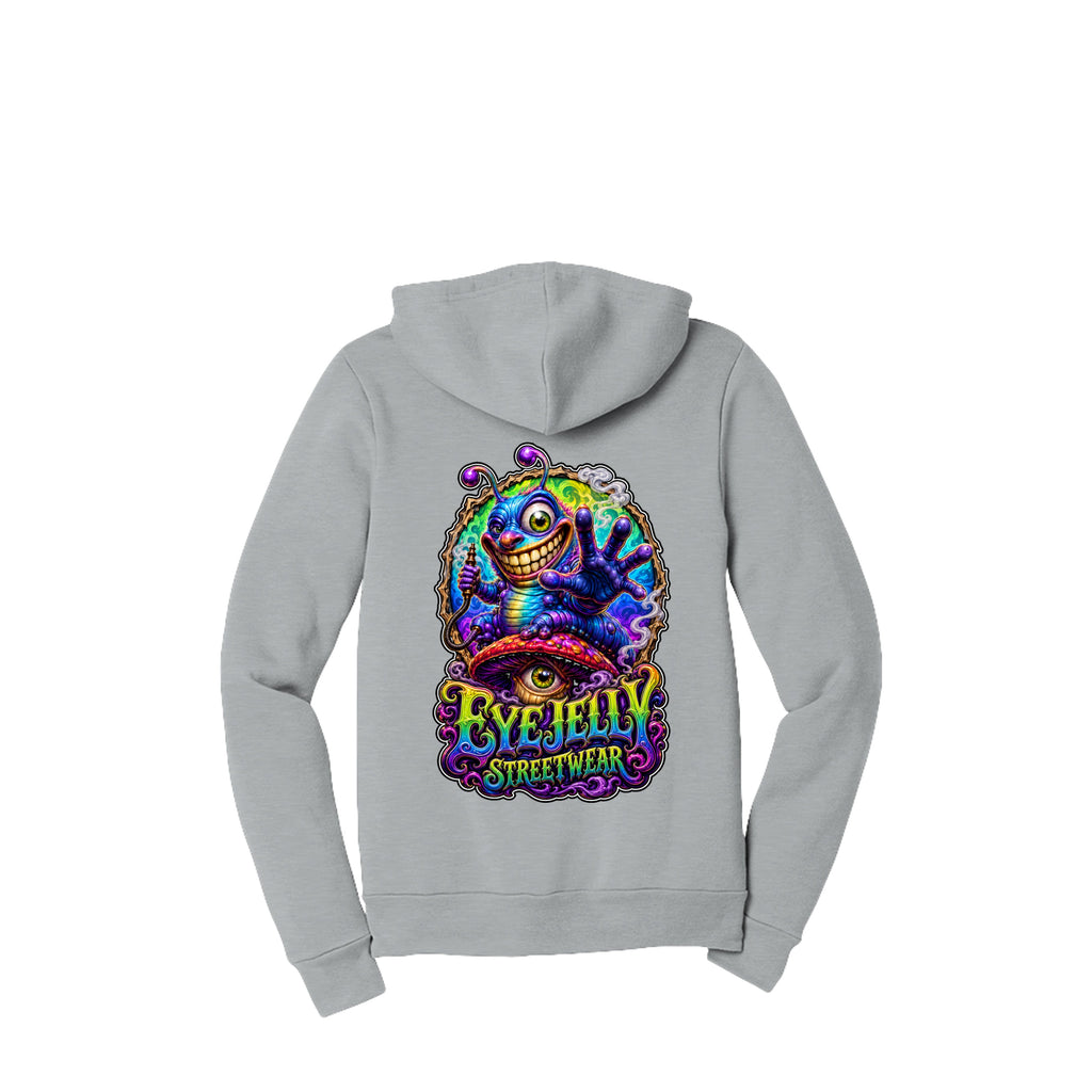 BERNIE ash hoodie back