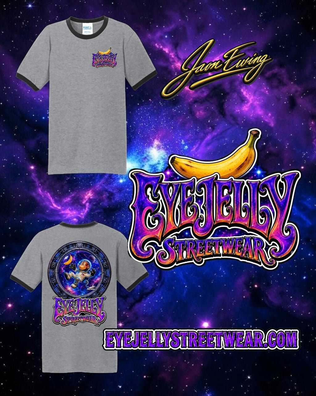 SPACE MONKEY™ | RINGER TEE