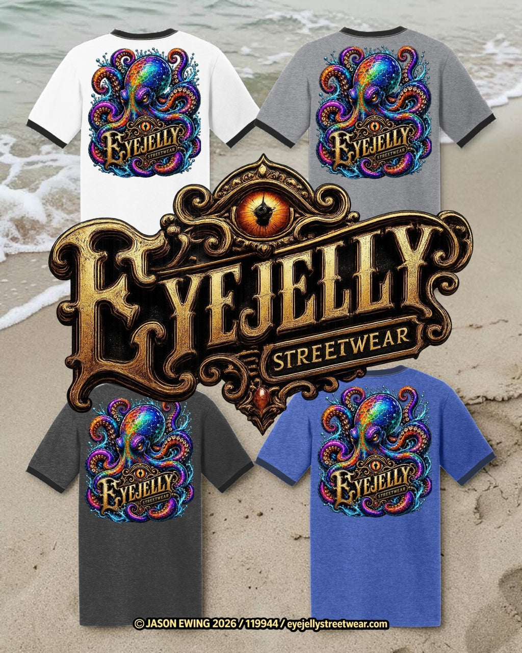 JELLY INK™ RINGER TEE